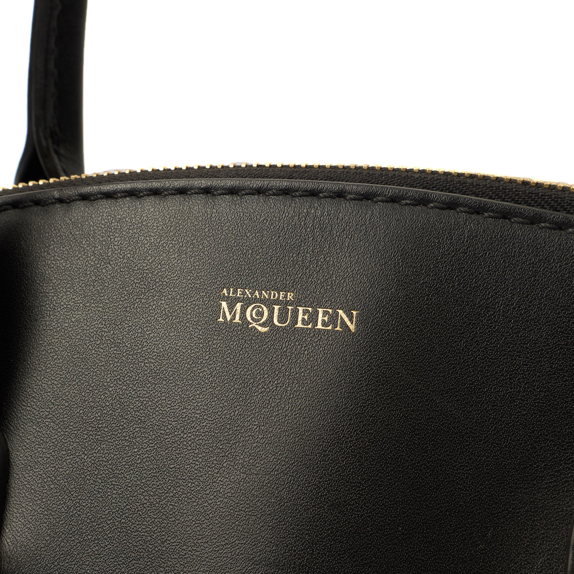 Picture of Alexander McQueen Tote Legend in Black, Leather
