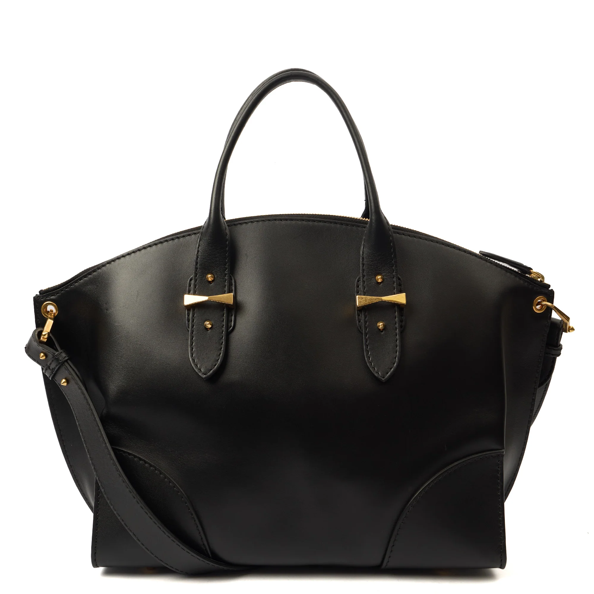 Picture of Alexander McQueen Tote Legend in Black, Leather