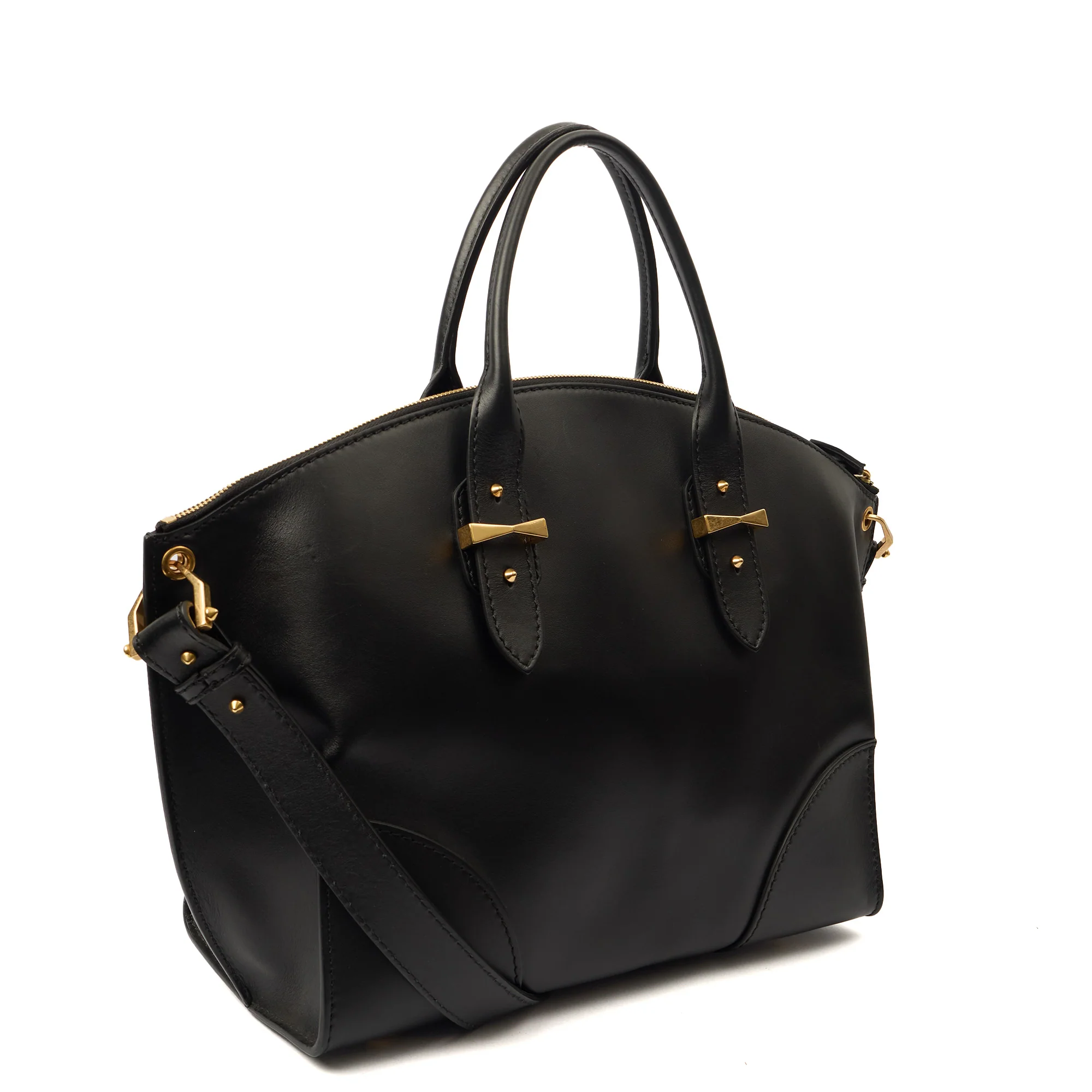 Picture of Alexander McQueen Tote Legend in Black, Leather
