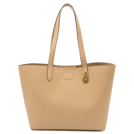 Picture of Mulberry Tote Eliza Hobo in Putty, Calfskin Leather