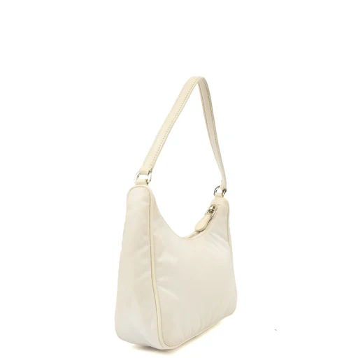 Picture of Prada Mini Bag Re-Edition 2005 Re-Nylon Bag in White, Canvas