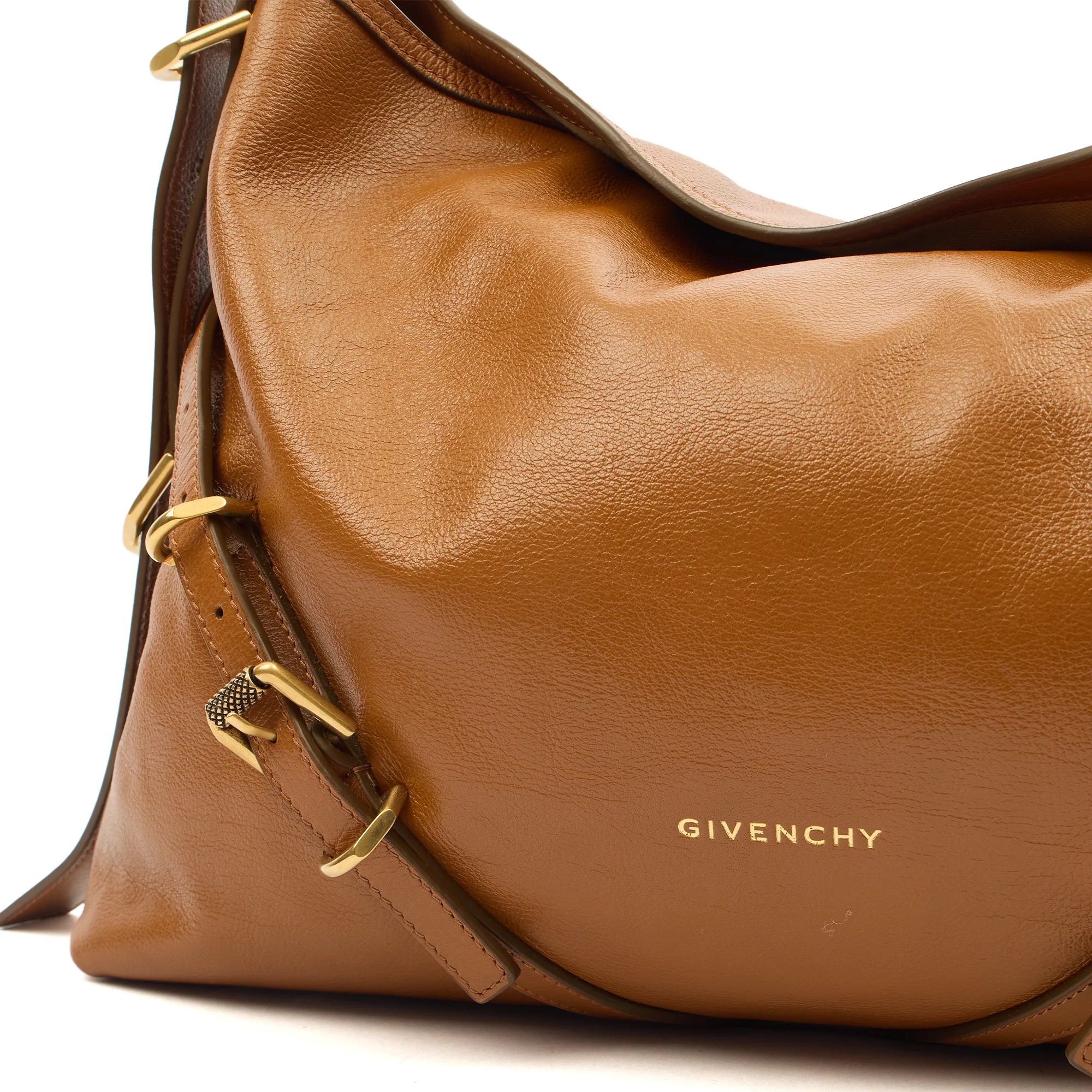 Picture of Givenchy Tote Voyou - Mini in Brown, Box Calfskin