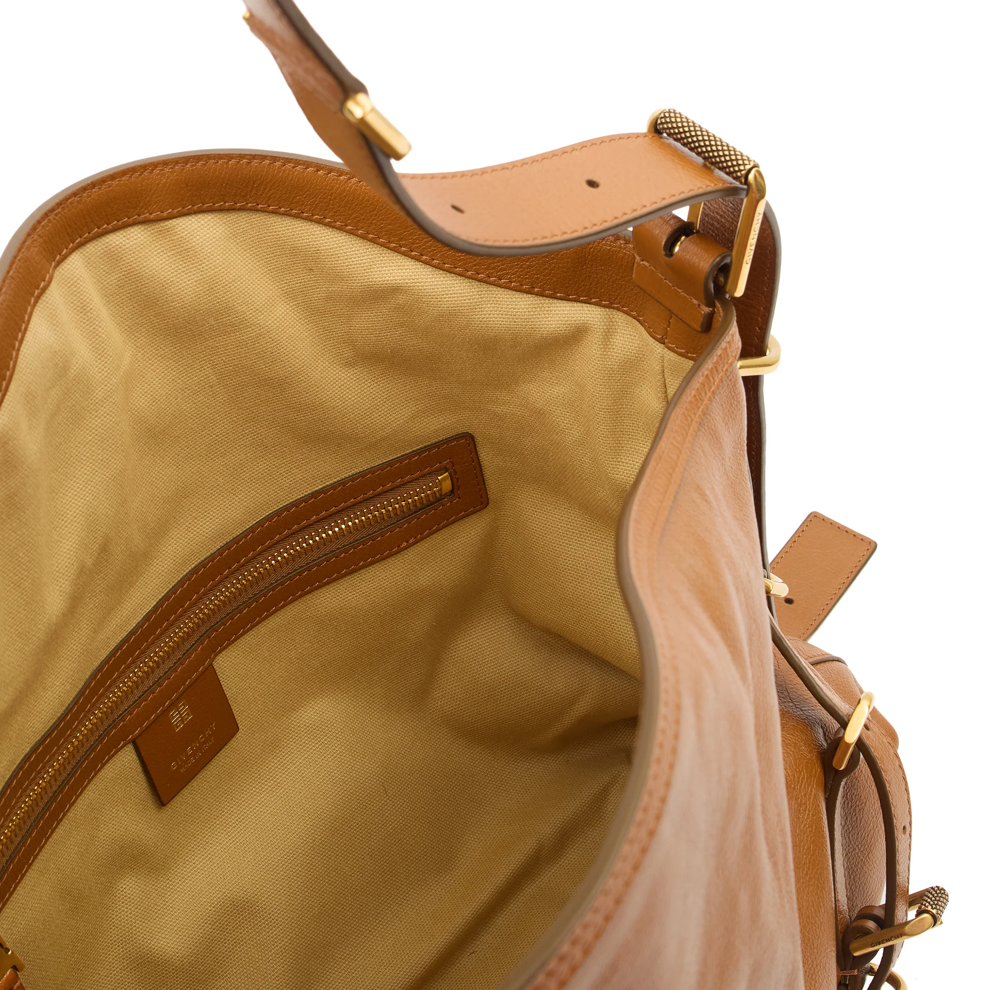 Picture of Givenchy Tote Voyou - Mini in Brown, Box Calfskin