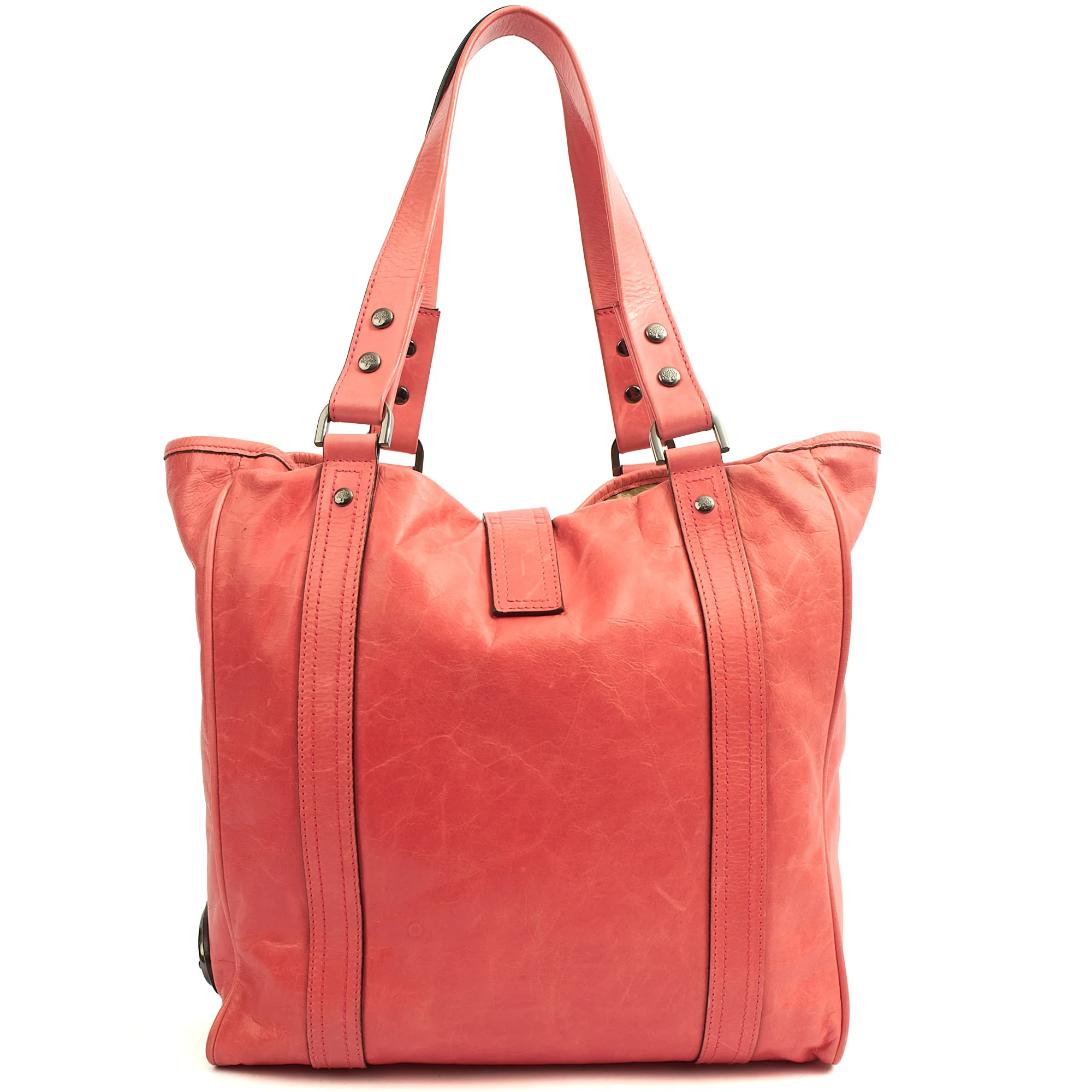 Picture of Mulberry Tote Vintage Tote  in Pink, Leather