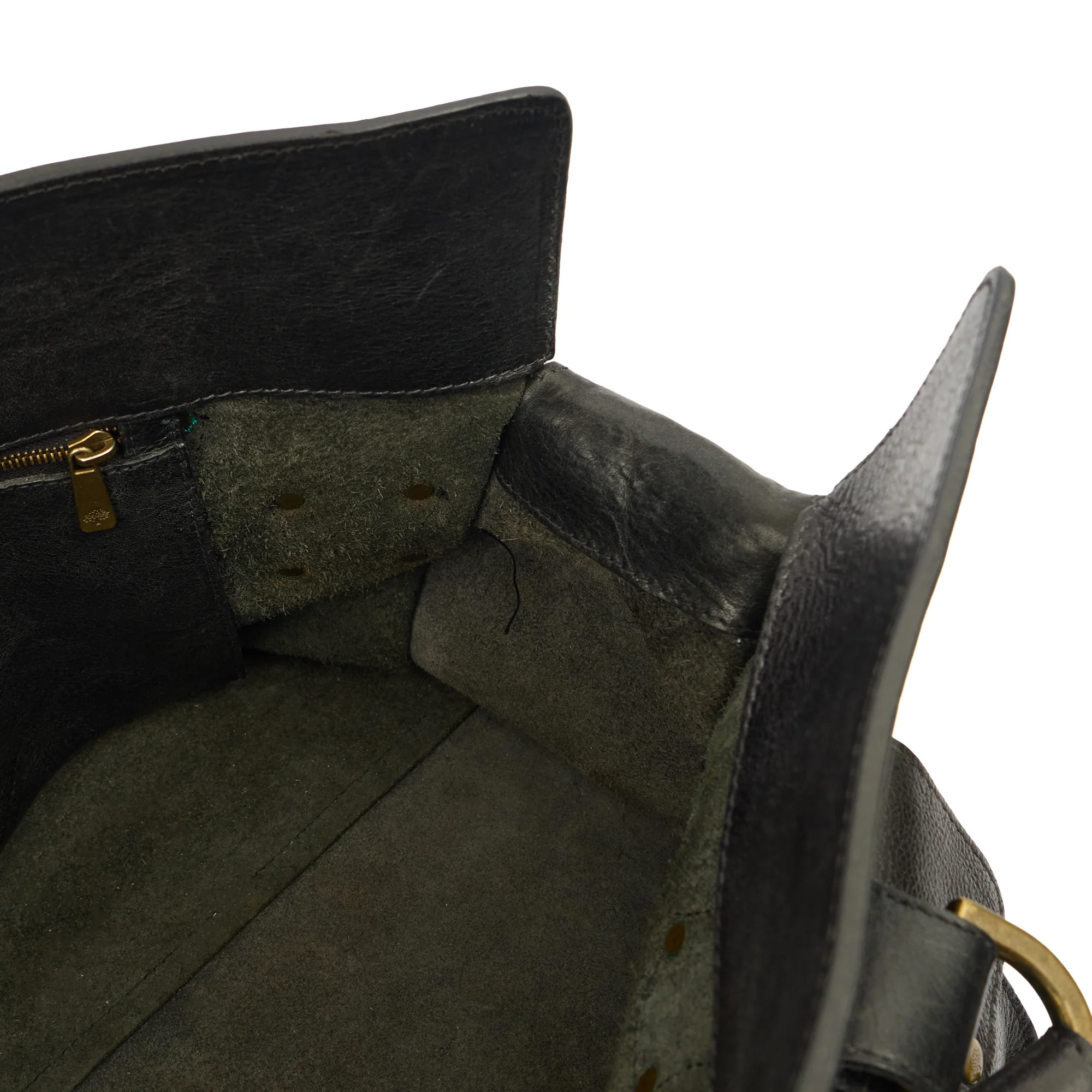 Picture of Mulberry Tote Roxanne in Black, Leather