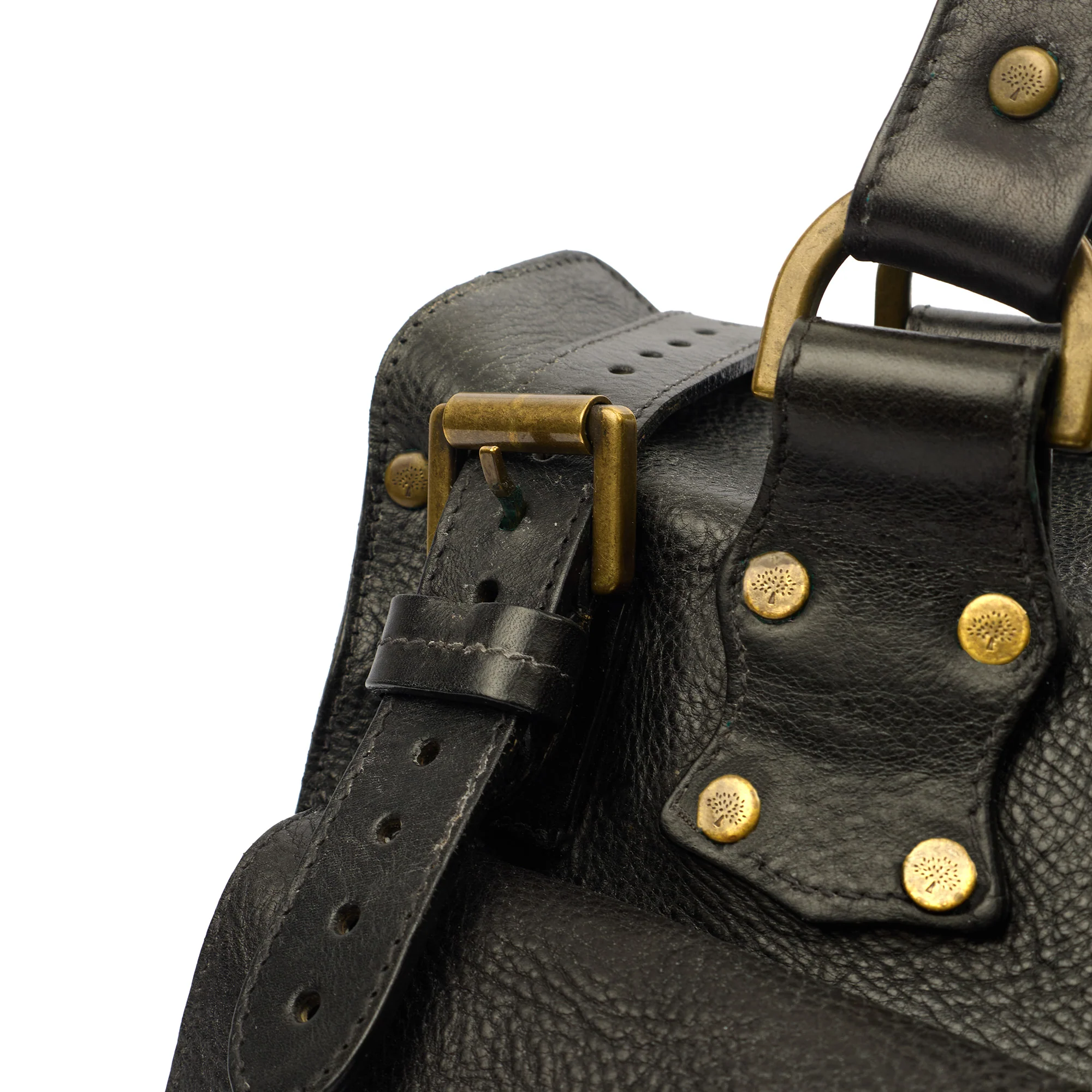 Picture of Mulberry Tote Roxanne in Black, Leather