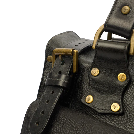 Picture of Mulberry Tote Roxanne in Black, Leather