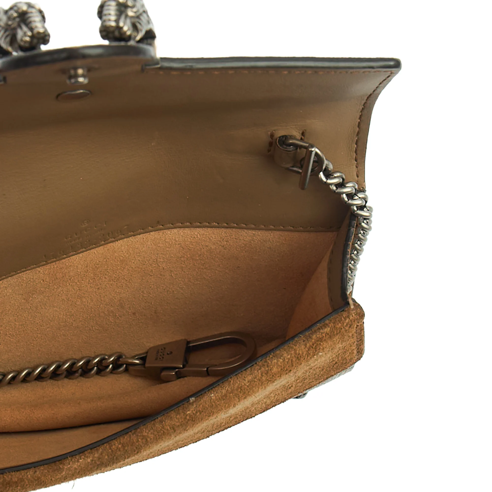 Picture of Gucci Mini Bag Dionysus - Super Mini in GG Supreme, Leather