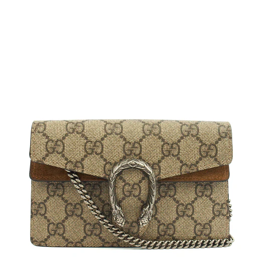 Picture of Gucci Mini Bag Dionysus - Super Mini in GG Supreme, Leather