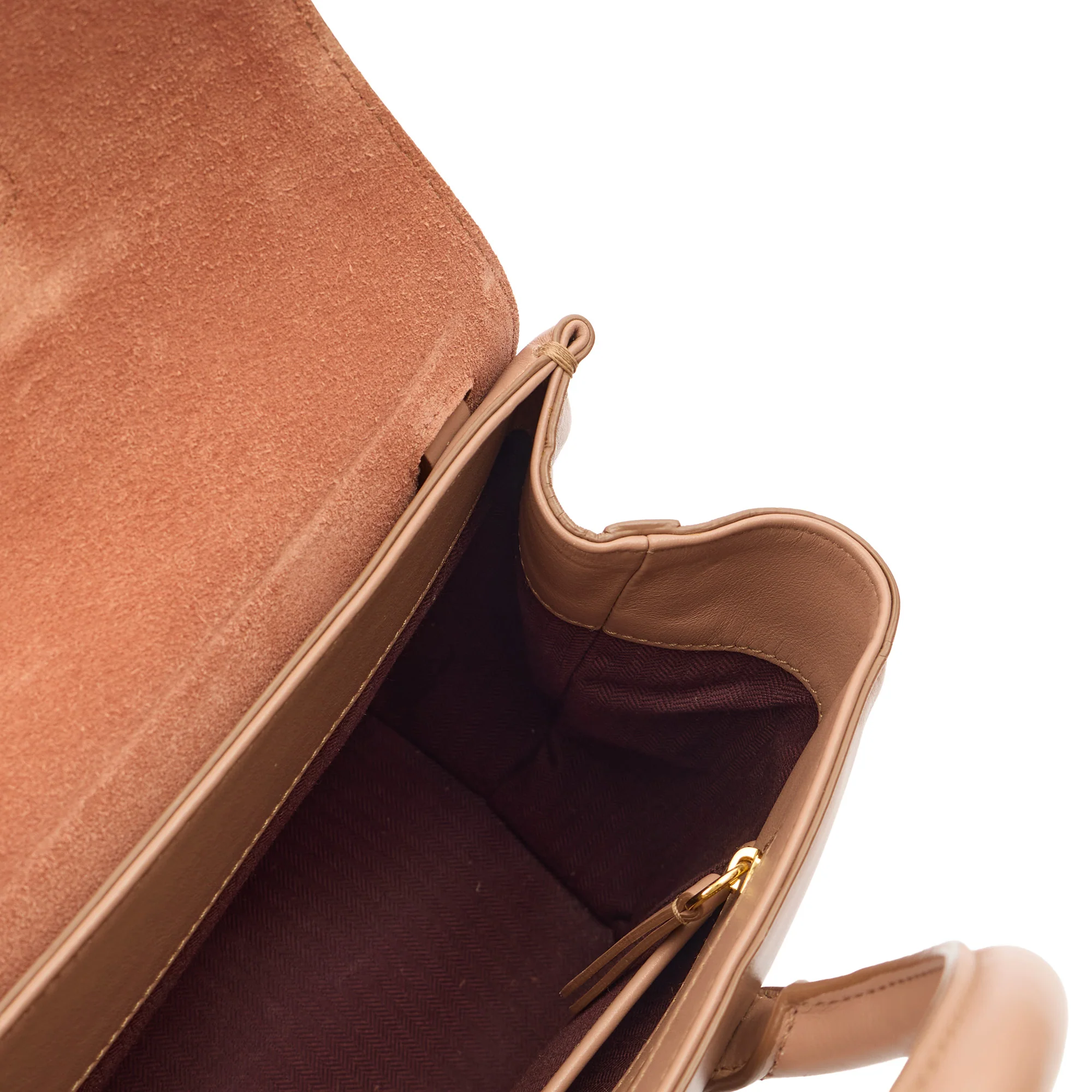 Picture of Mulberry Tote Bayswater Backpack in Dark Blush, Calfskin Leather