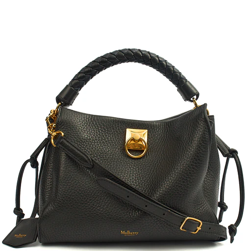 Picture of Mulberry Top Handle Iris - Small in Navy, Leather