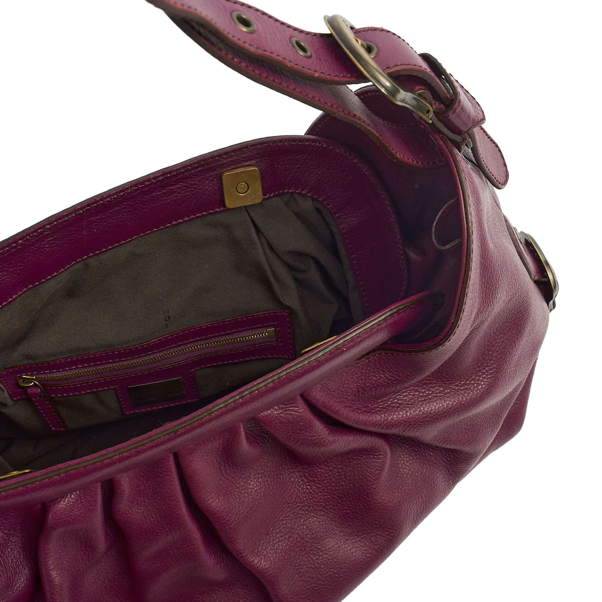 Picture of Fendi Tote Shoulder Bag in Purple, Leather