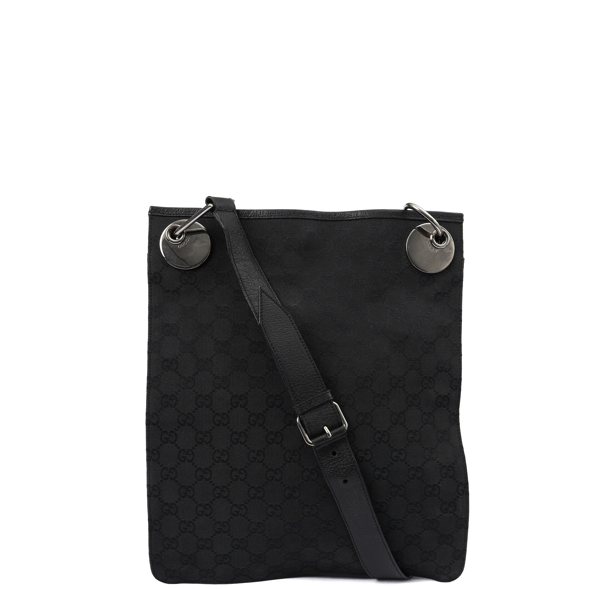 Picture of Gucci Cross Body Eclipse Tote in Night Courrier GG Supreme, GG Canvas