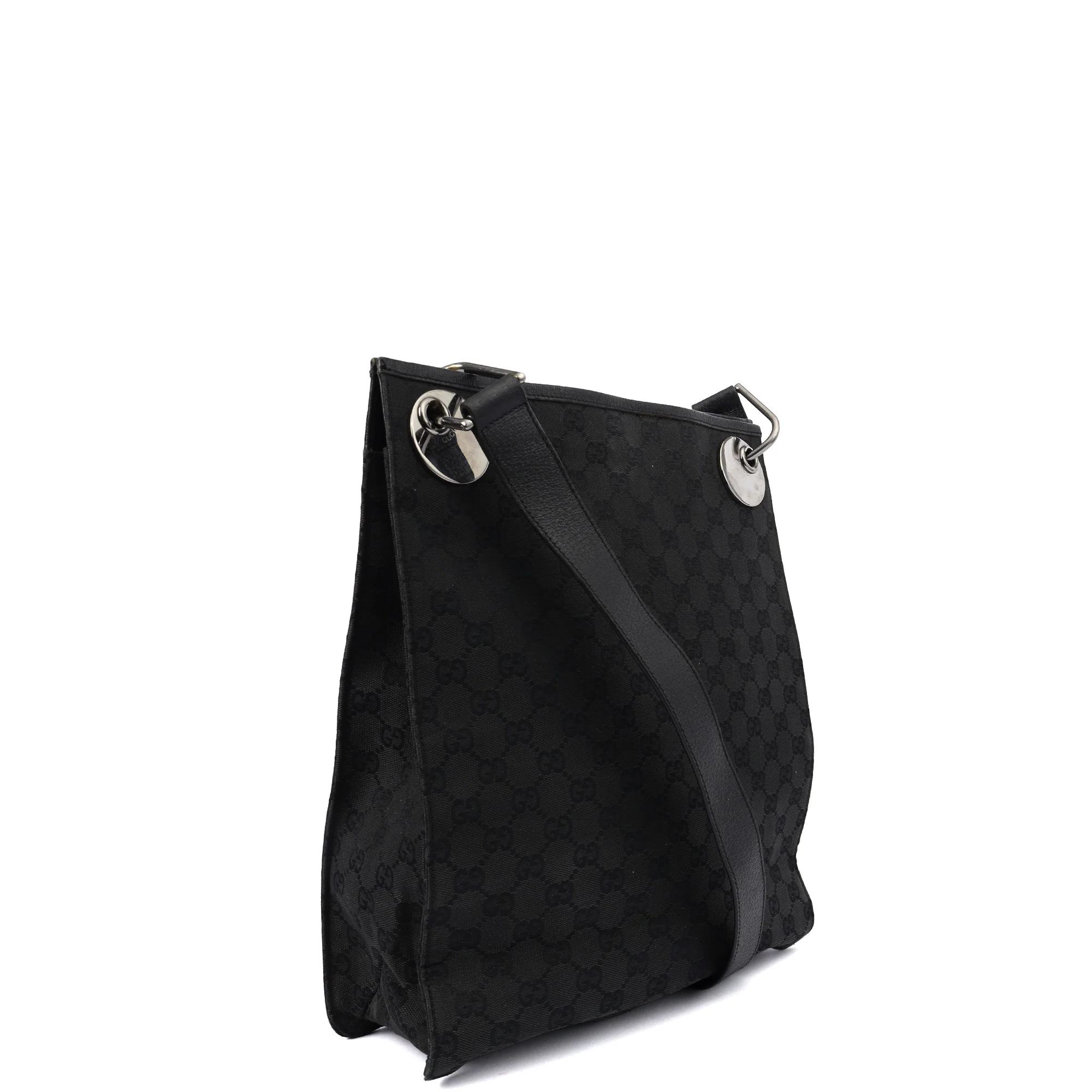 Picture of Gucci Cross Body Eclipse Tote in Night Courrier GG Supreme, GG Canvas