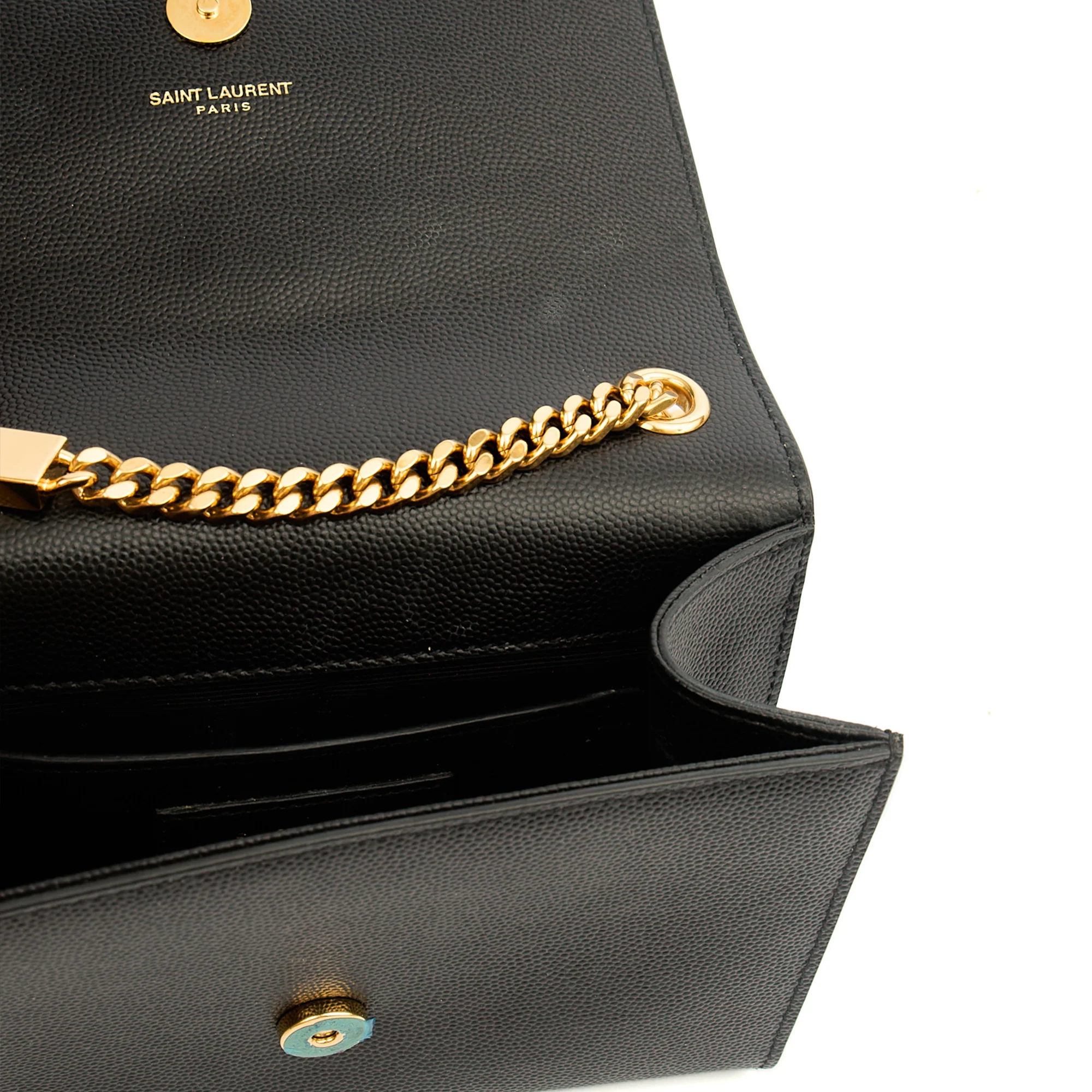 Picture of Saint Laurent Cross Body Kate Small in Black, Leather