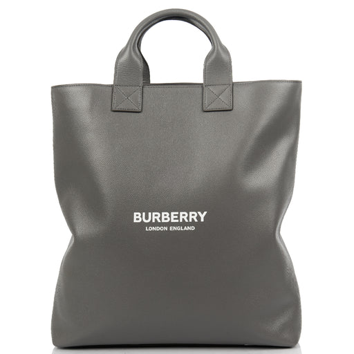 Picture of Burberry Tote in Grey, Leather