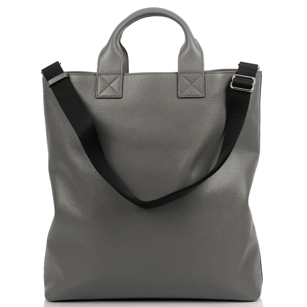 Picture of Burberry Tote in Grey, Leather