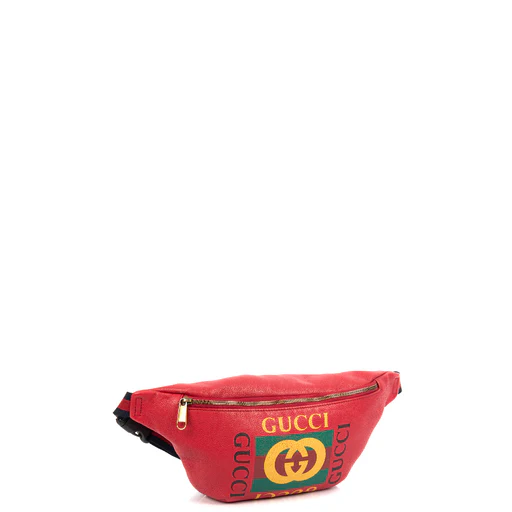 Picture of Gucci Bum Bag in Red, Leather