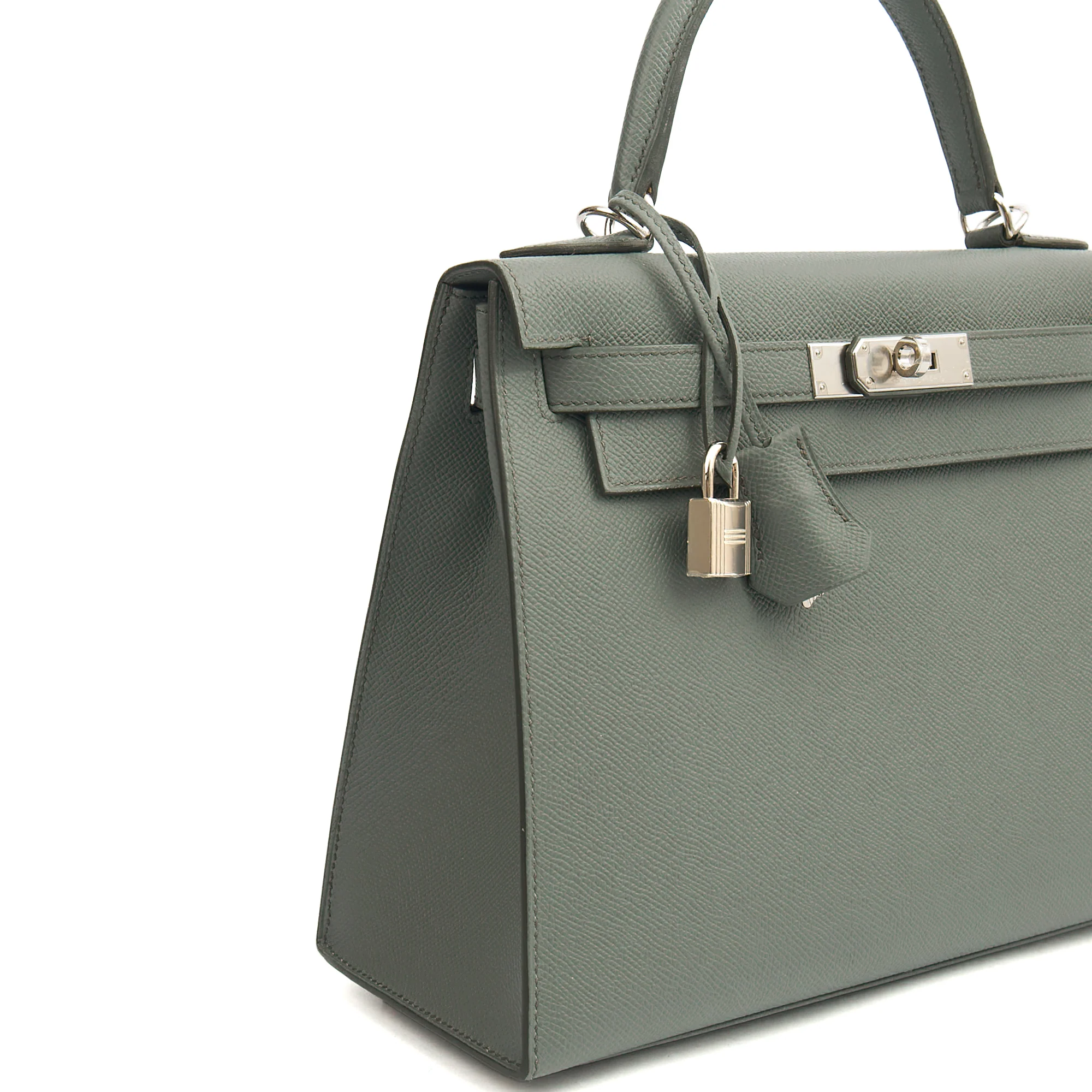 Picture of Hermes Tote Kelly 28 in Verte Amande, Epsom Leather