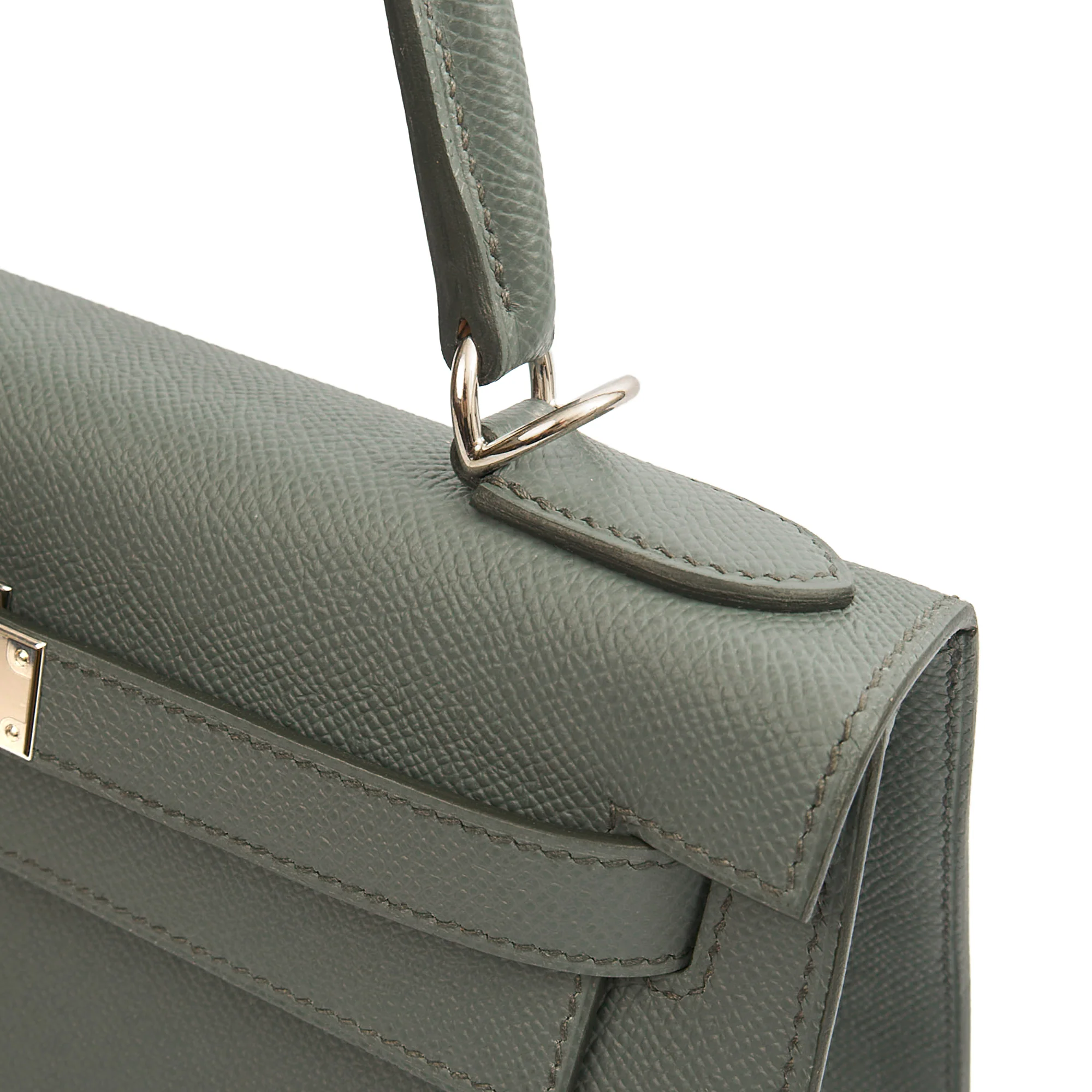 Picture of Hermes Tote Kelly 28 in Verte Amande, Epsom Leather