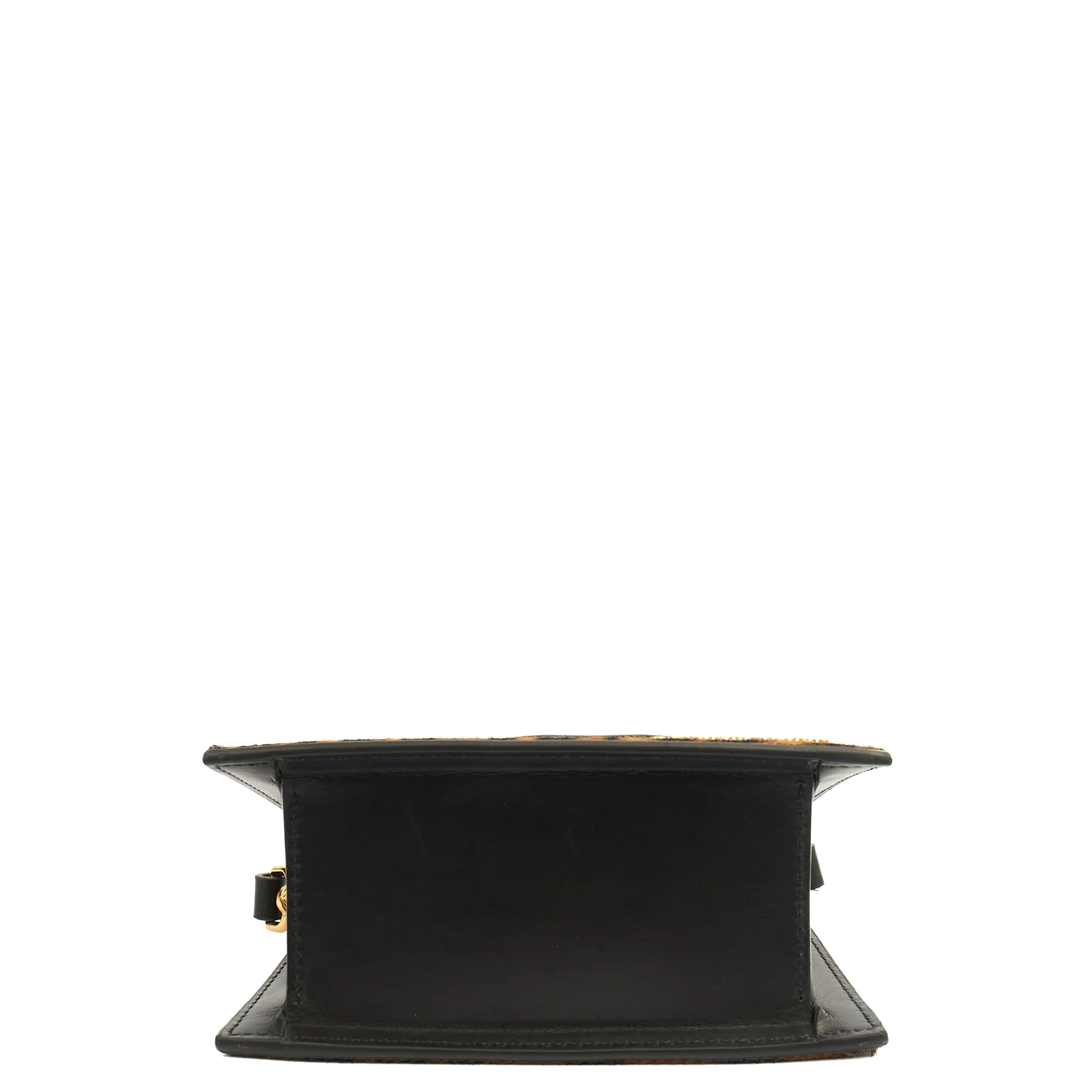 Picture of Jacquemus Top Handle Le Chiquito Moyen in Brown, Leather