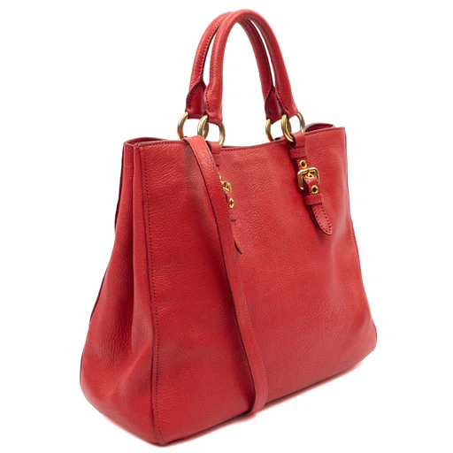 Picture of Miu Miu Shoulder Bag Tote in Red, Leather