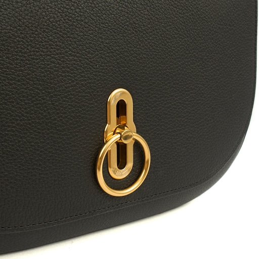 Picture of Mulberry Cross Body Amberley Satchel in Black, Calfskin Leather