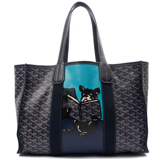 Picture of Goyard Tote Villette Tote in Blue, Leather