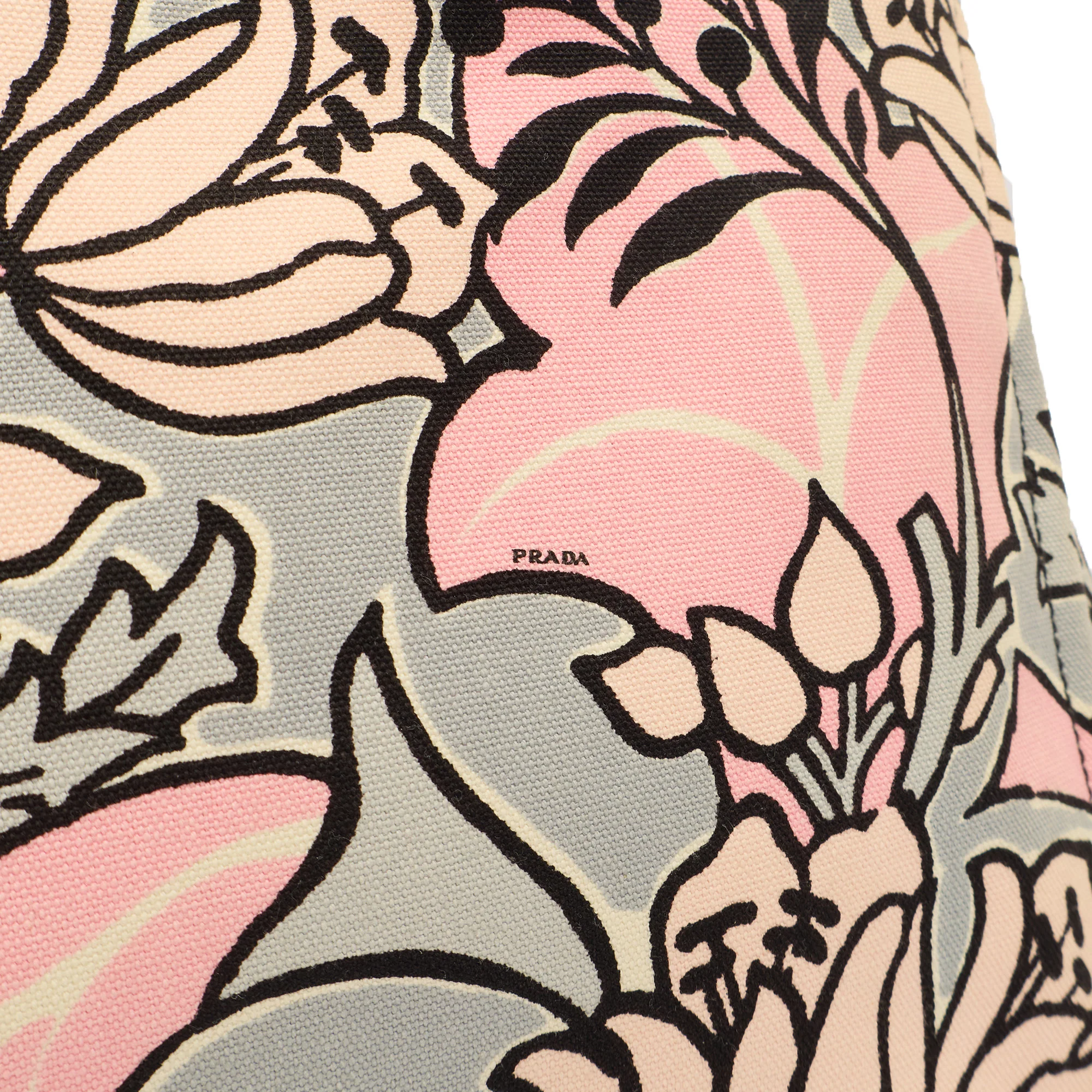 Picture of Prada Tote Logo Tote Bag in Pink, Leather