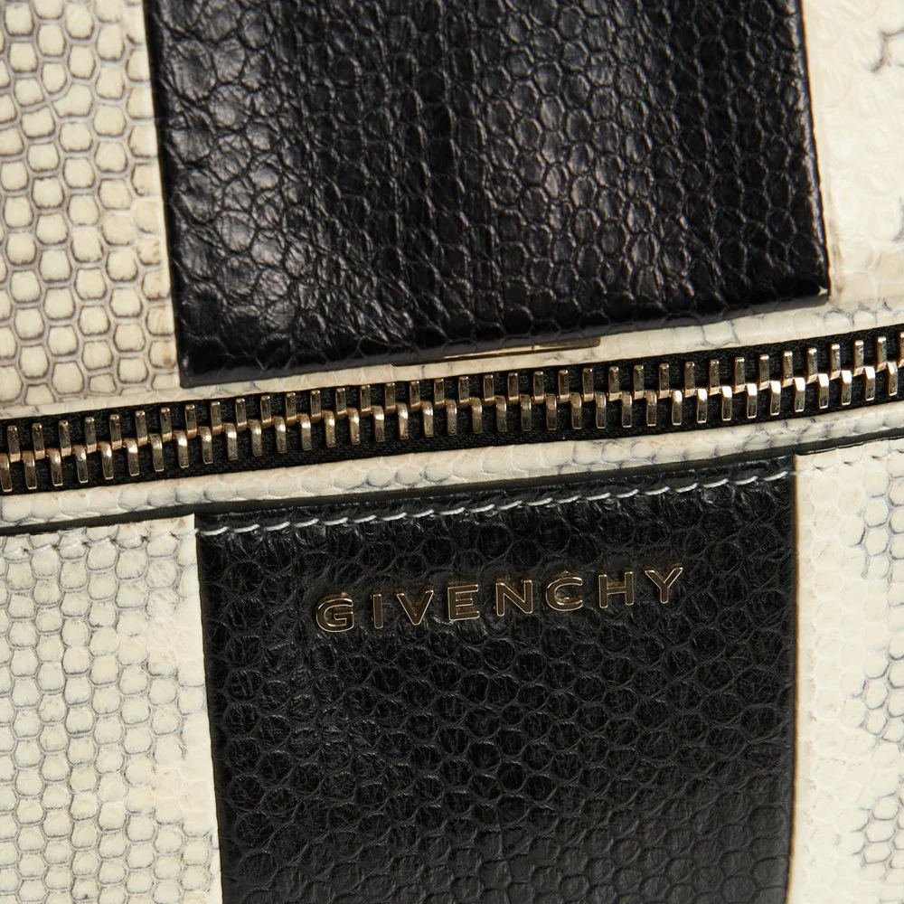 Picture of Givenchy Tote Pandora - Medium in Storm Gray, Exotic Effect Leather