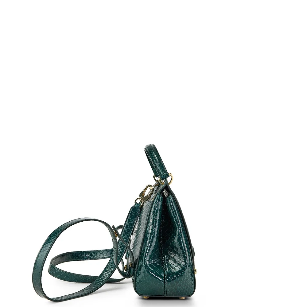 Picture of Asprey Backpack Tote in Green, Exotic