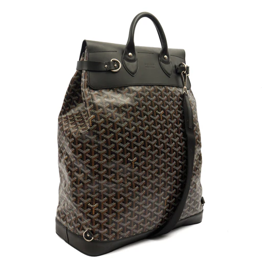 Picture of Goyard Backpack Steamer Backpack in Black, Leather
