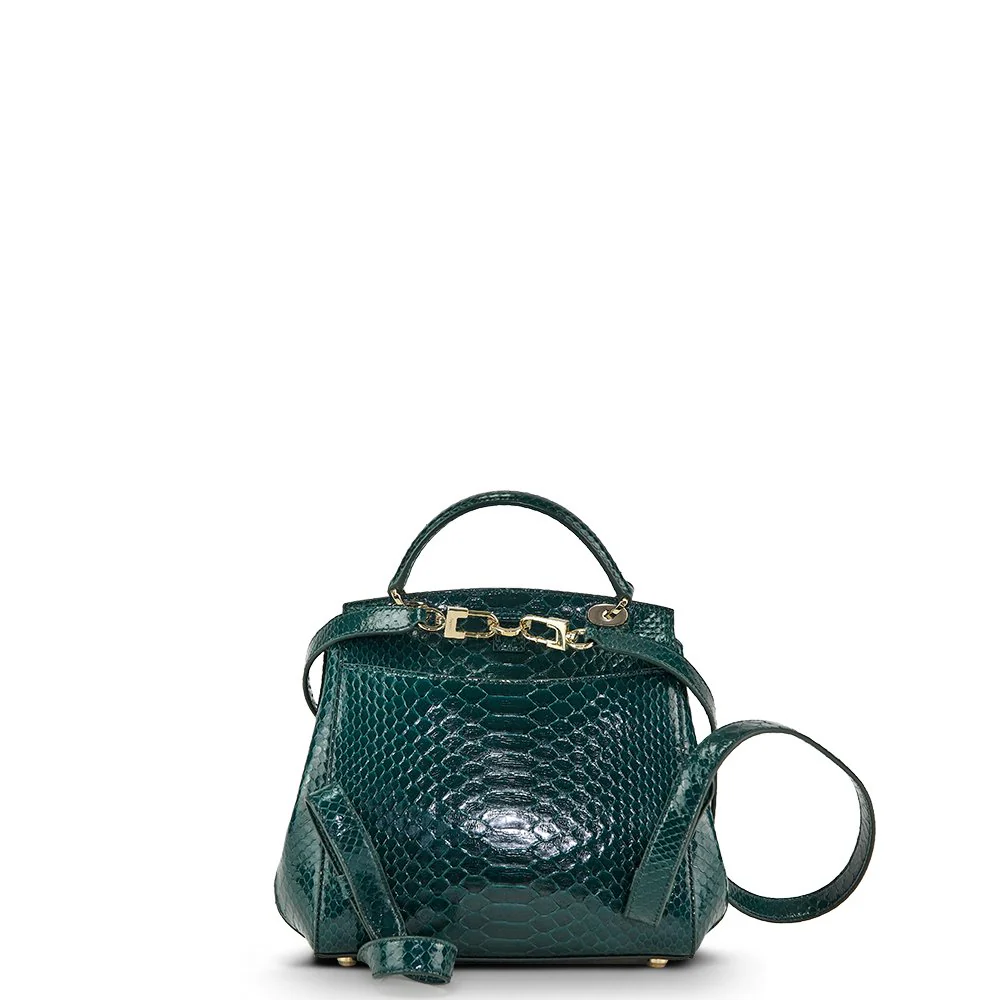 Picture of Asprey Backpack Tote in Green, Exotic
