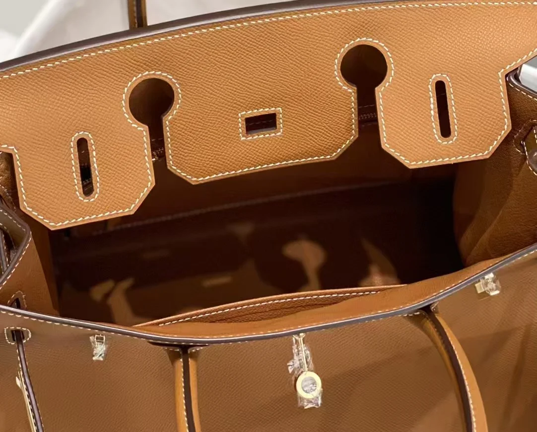 Hermès Birkin 30 Togo leather interior