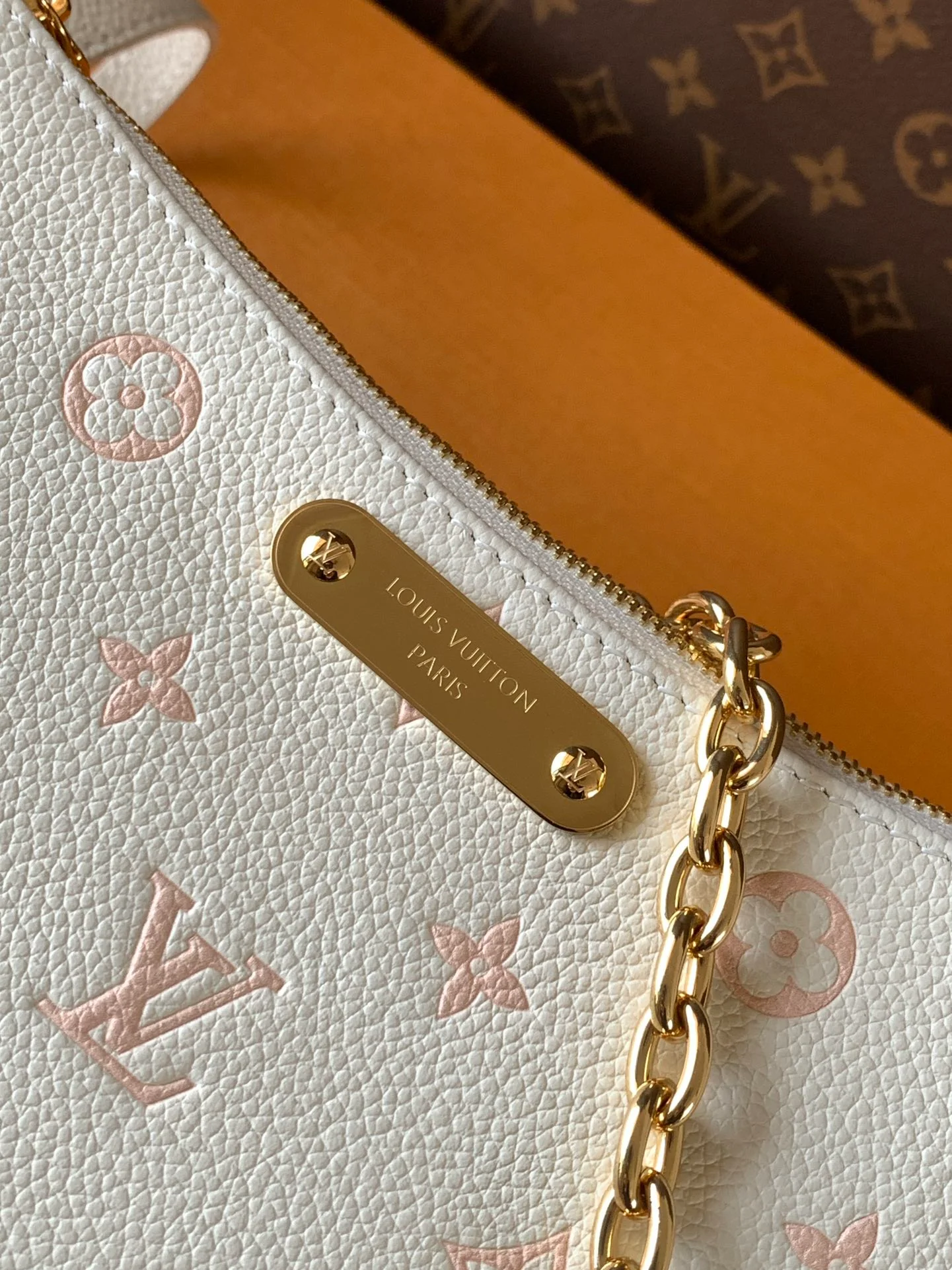 Louis Vuitton Pochette Liv in White
