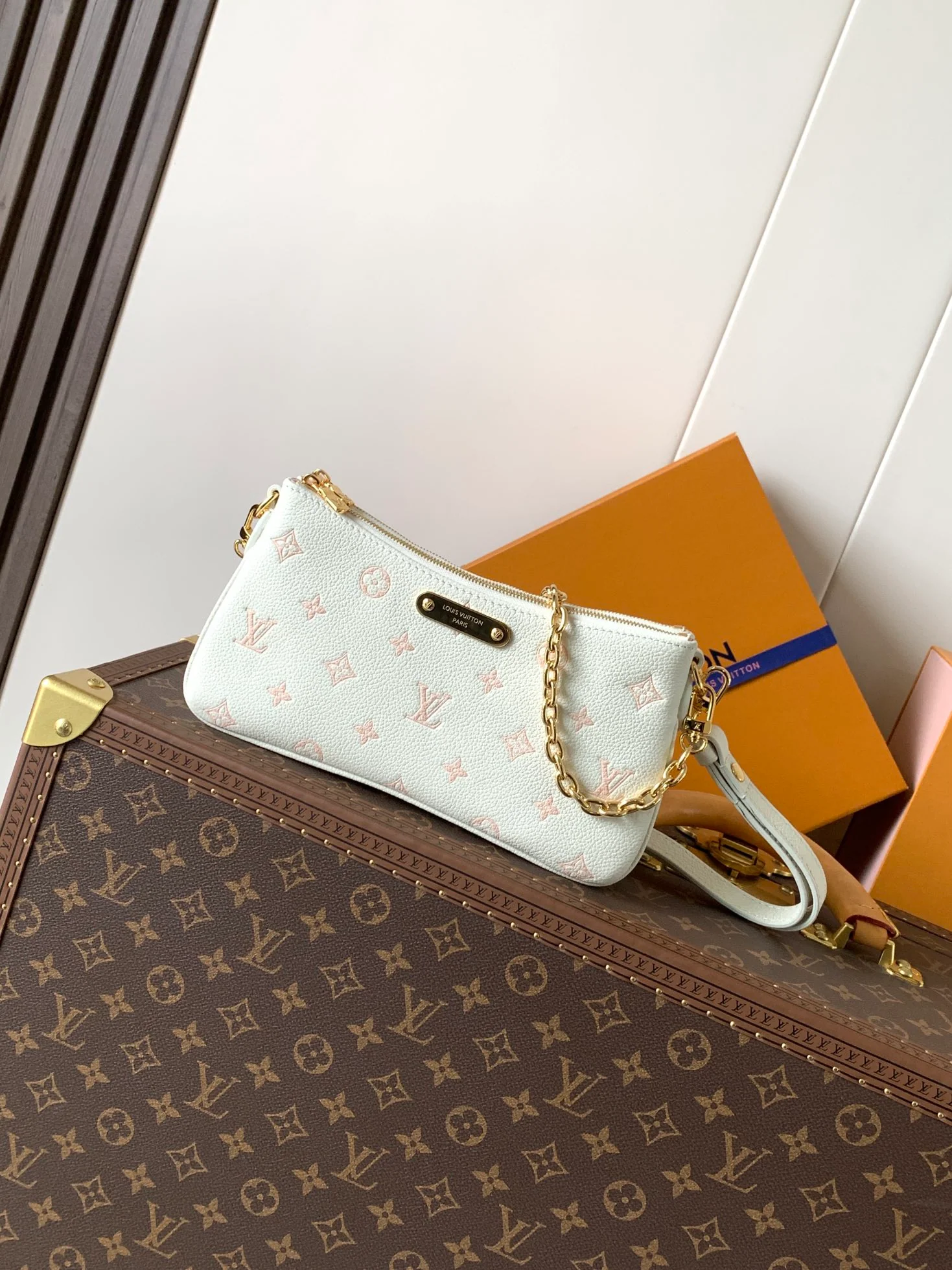 Louis Vuitton Pochette Liv in White