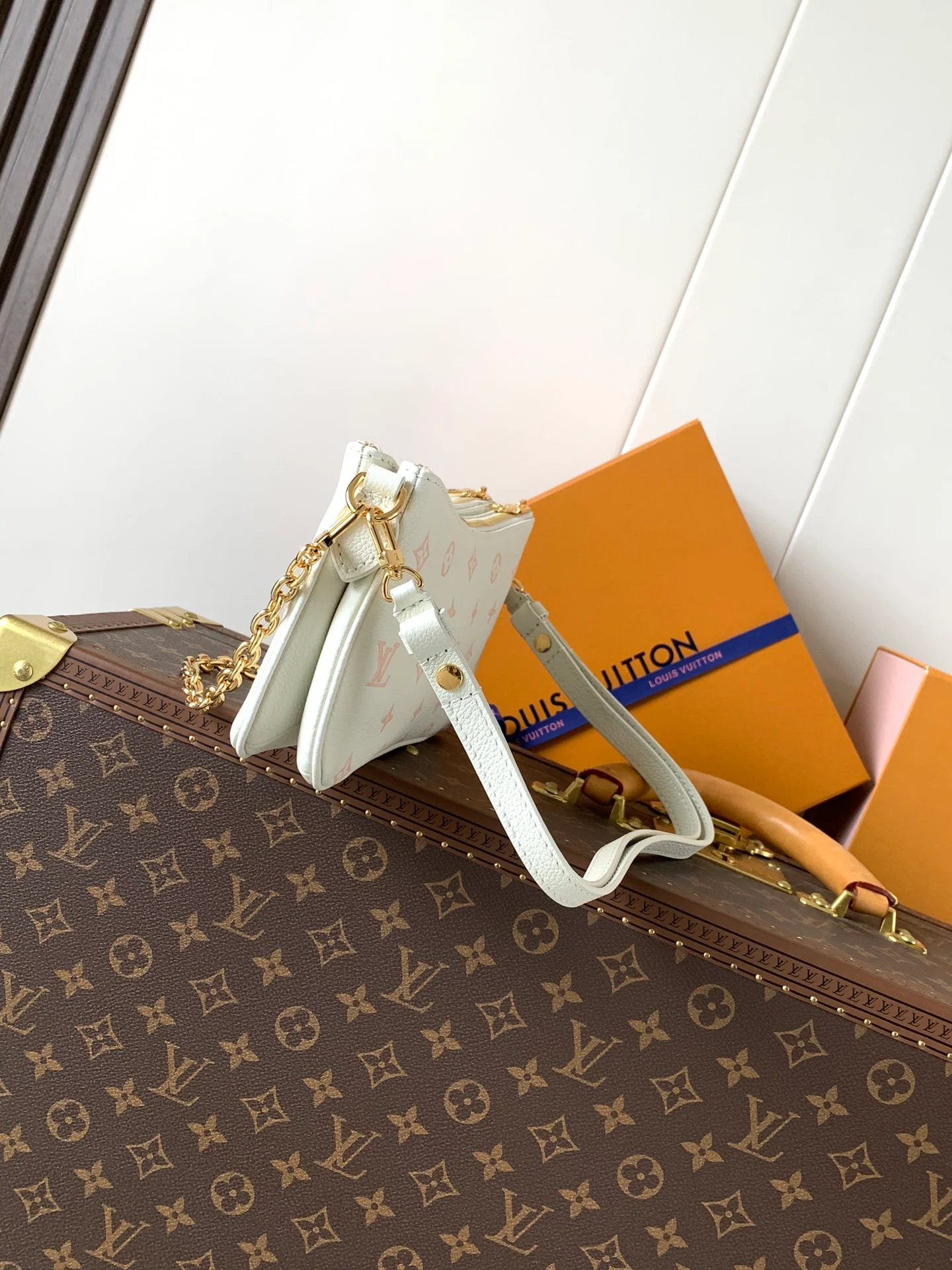 Louis Vuitton Pochette Liv in White