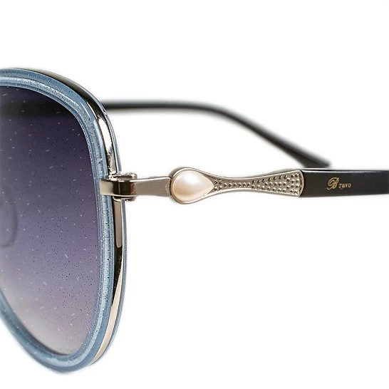 BV4461 C3 Bravo Sunglasses Silver Sparkle Lens Collection