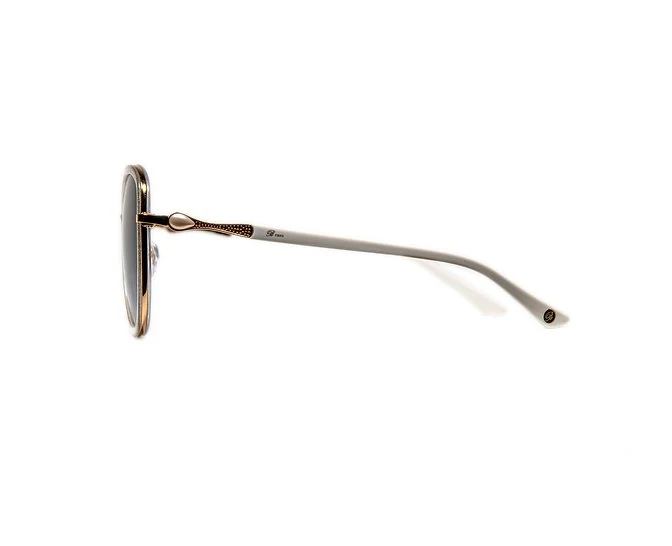 BV4461 C2 Bravo Sunglassses  Silver Sparkle Lens Collection