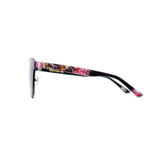 BV1901T C1 Unisex Bravo Tiger Print Sunglasses