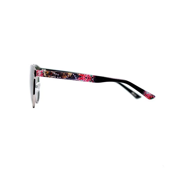 BV1901T C2 Unisex Bravo Tiger Print Sunglasses
