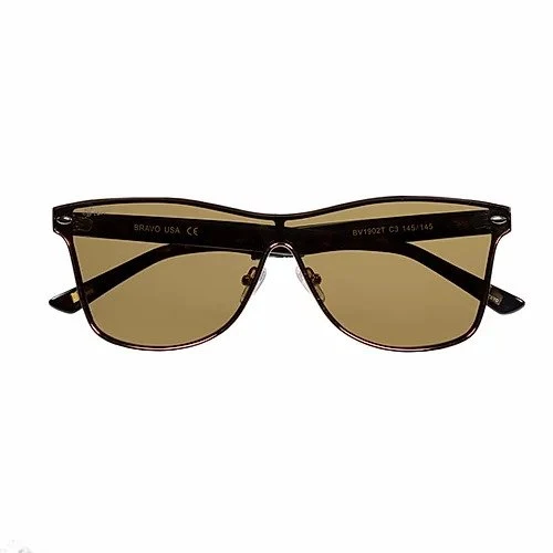 BV1902T C3 Unisex Bravo Tiger Print Sunglasses
