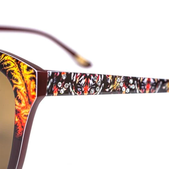 BV1904T C3 Unisex Tiger Print Sunglasses
