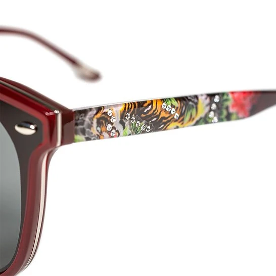 BV1905T C3 Unisex Tiger Print Sunglasses