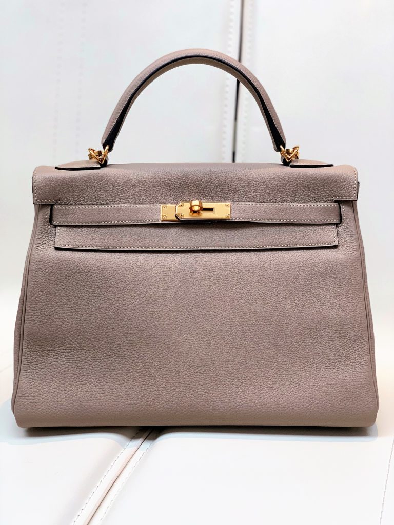 Hermes Kelly 32 bag close up