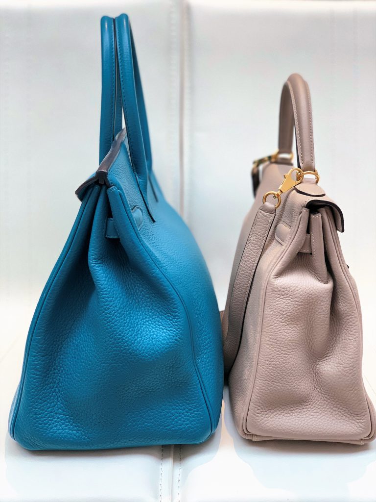 Birkin and Kelly side by side
