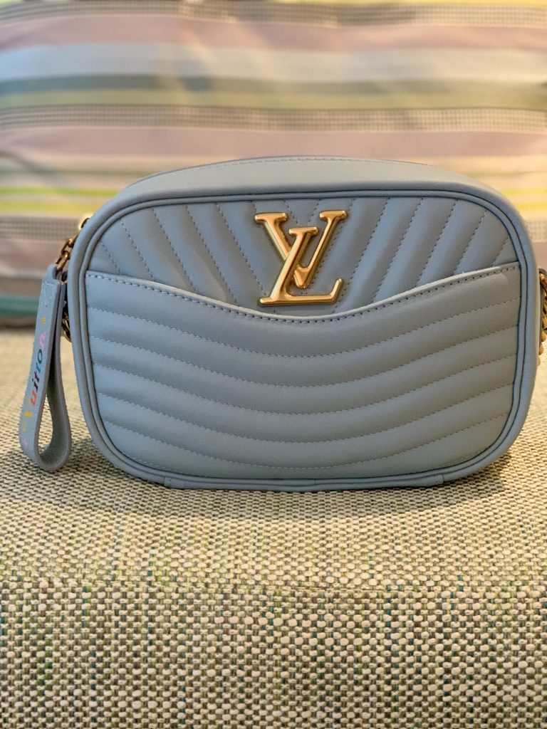 LV camera bag front view