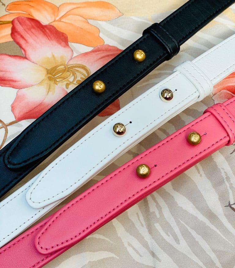 Boy strap close up