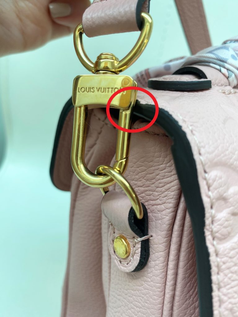 Pochette Metis glazing issues