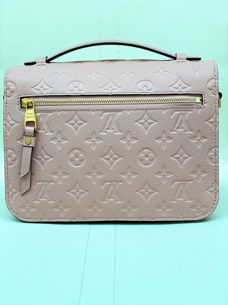 LV satchel back pocket